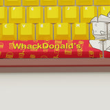 WhackDonald's Design Keycaps and Mechanical Keyboard