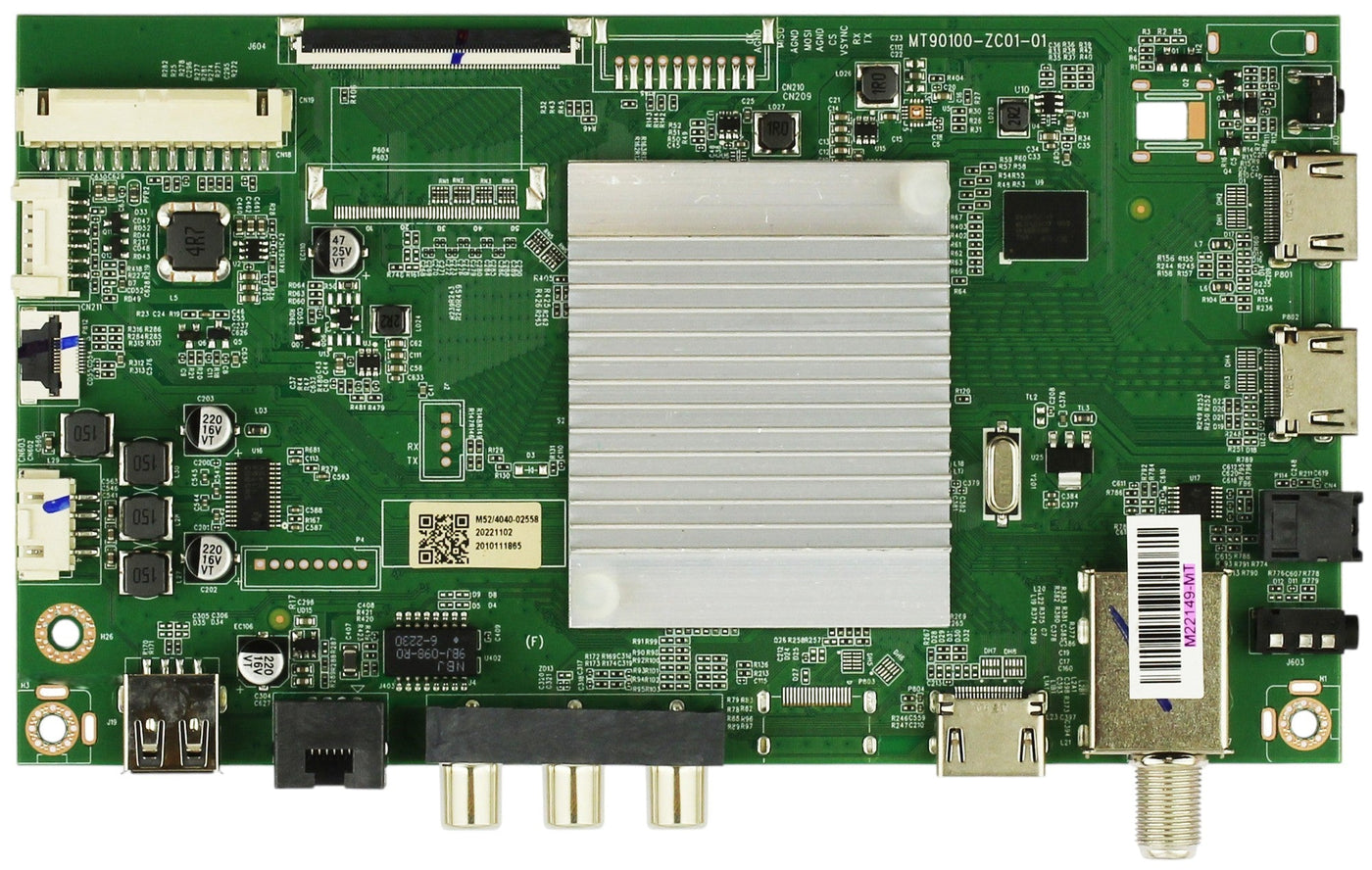 M22149-MT Onn Main Board, M22149-MT, 515C90100M52, MT90100-ZC01-01, M52,