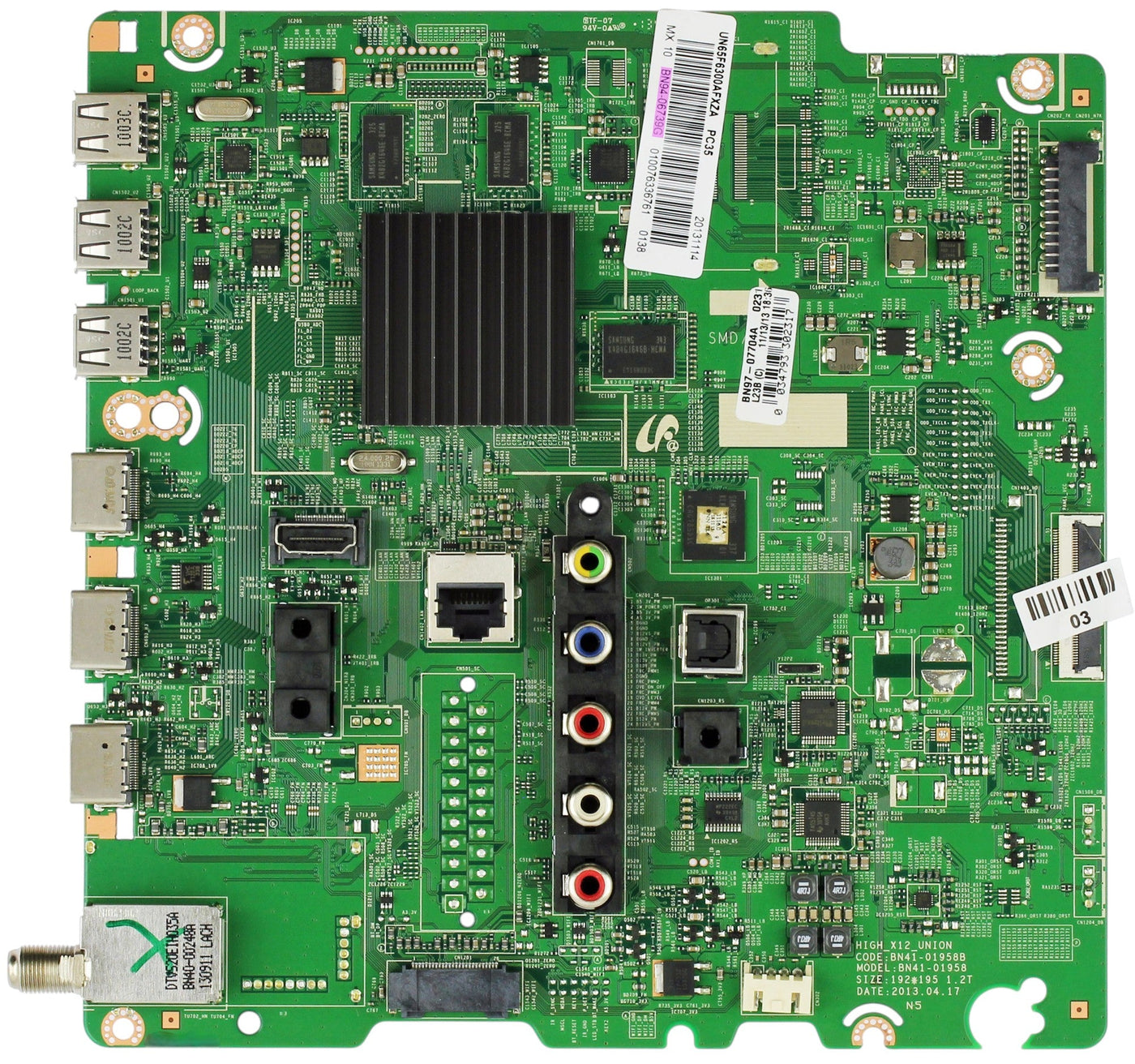 BN94-06739G Samsung TV Module, main board, BN41-01958B, BN97-07704A,