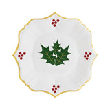White Christmas Party Set, Serves 8, 24 Pieces
